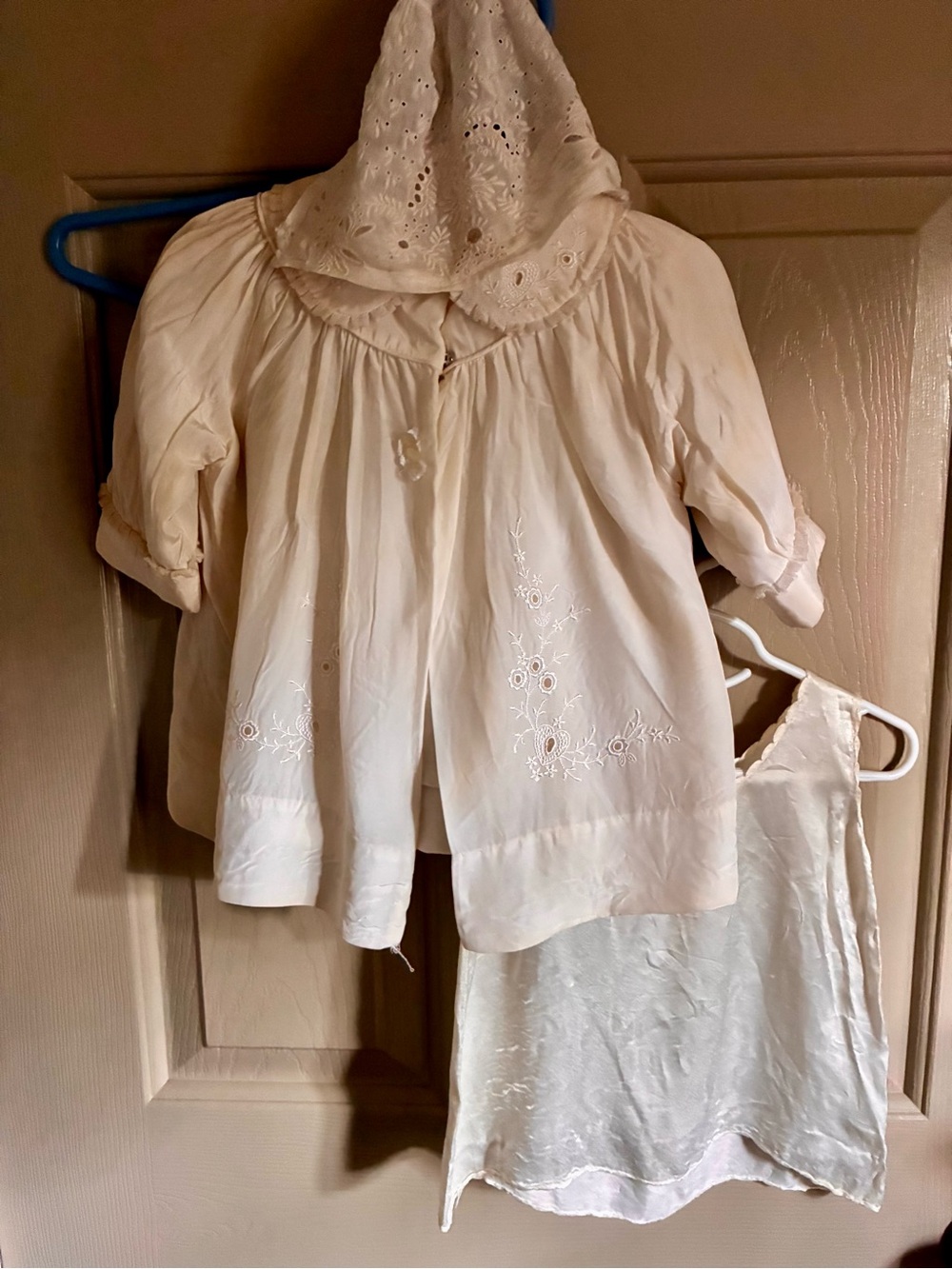 Vintage cream color dress set